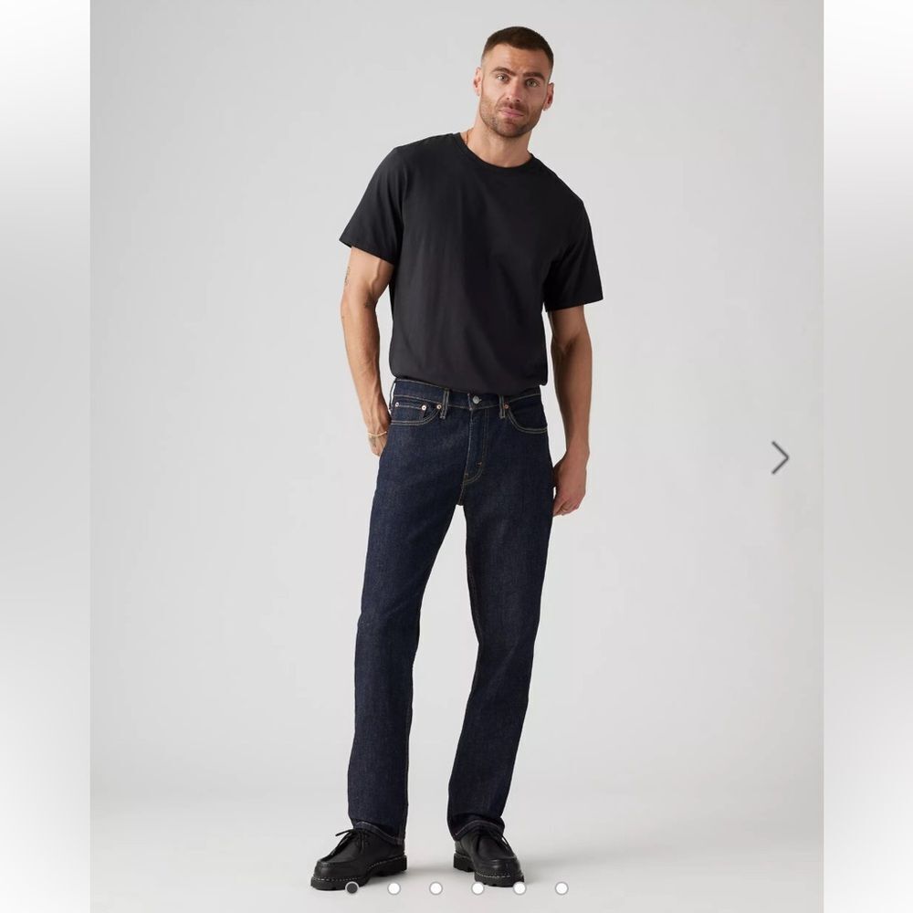 Levi's Men's 514 Straight Jeans, Dark Wash size 34/30. - Picture 6 of 8